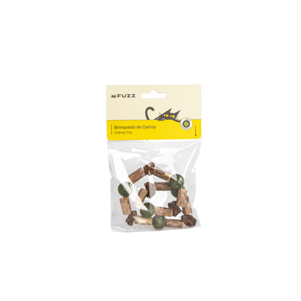 Brinquedo Fuzz Pulsera Matatabi para Gatos