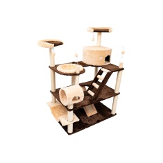 Brinquedo Arranhador São Pet Olimpus para Gatos Marrom