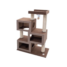 Brinquedo Arranhador São Pet Big Ben para Gatos Marrom