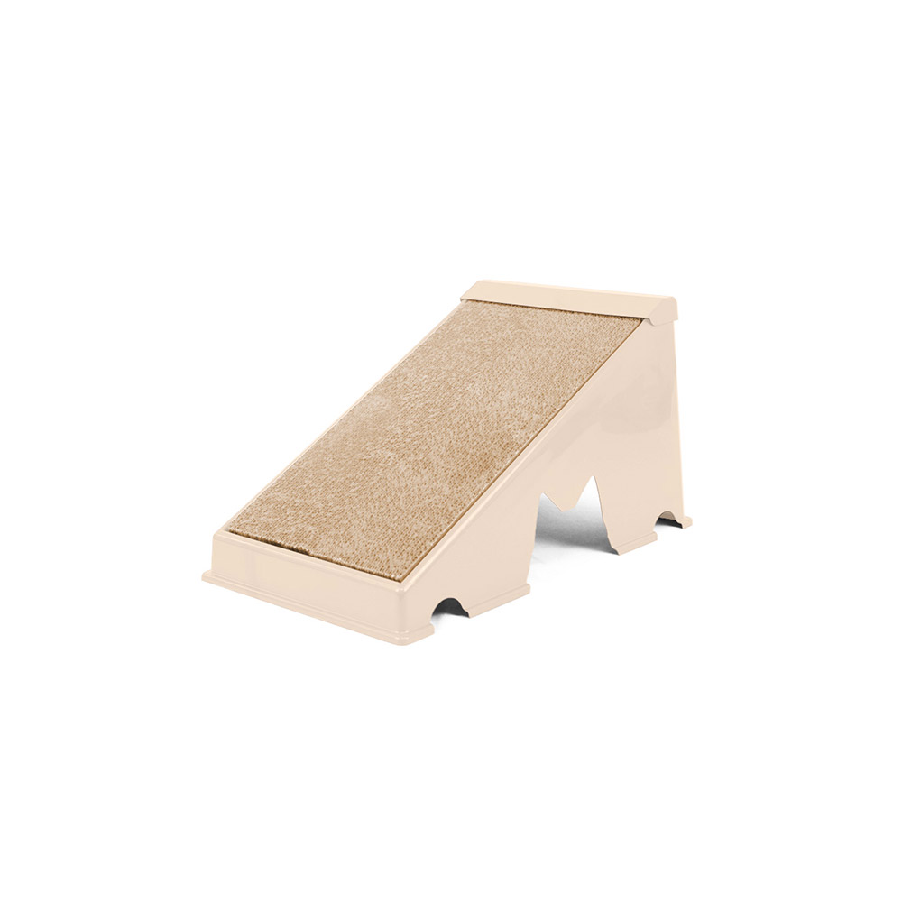 Arranhador de Rampa Plástica Furacão Pet para Gatos Bege