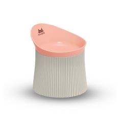 Comedouro Ergonômico Fuzz Rosa para Gatos 390 ml