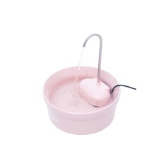 Fonte Amicus Aqua Porcelana Rosa para Gatos