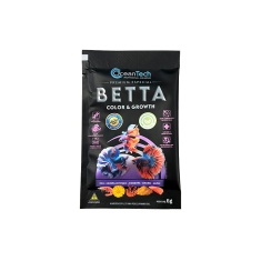 Alimento Ocean Tech Betta Color e Growth para Peixes Betta