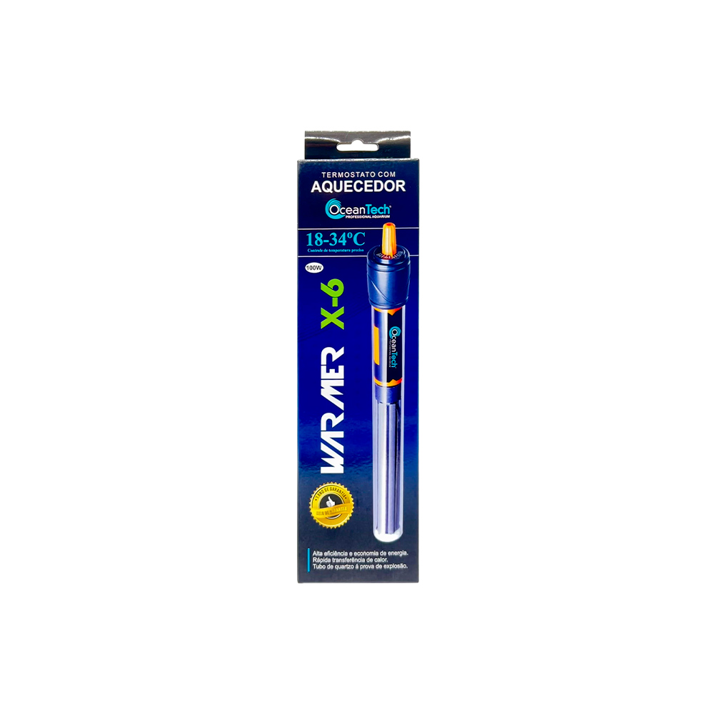 Termostato X-6 Oceantech 100W com Aquecedor