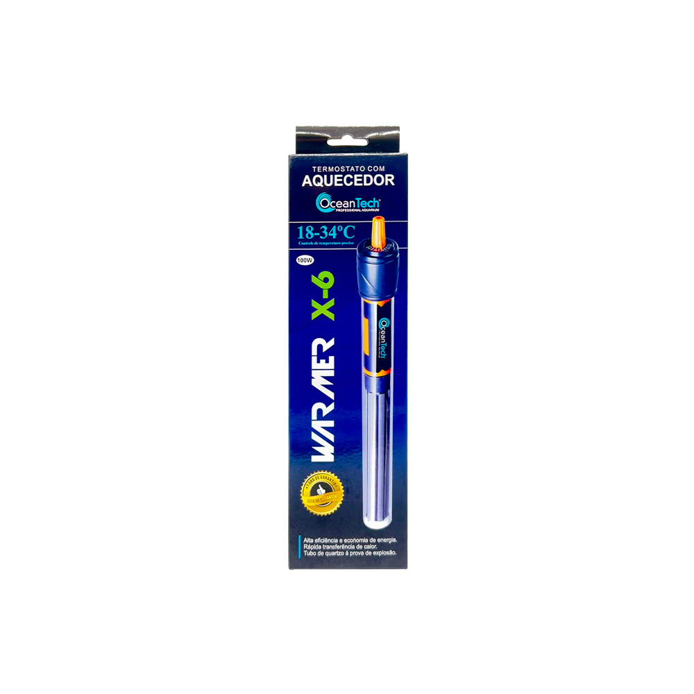 Termostato X-6 Oceantech 100W com Aquecedor