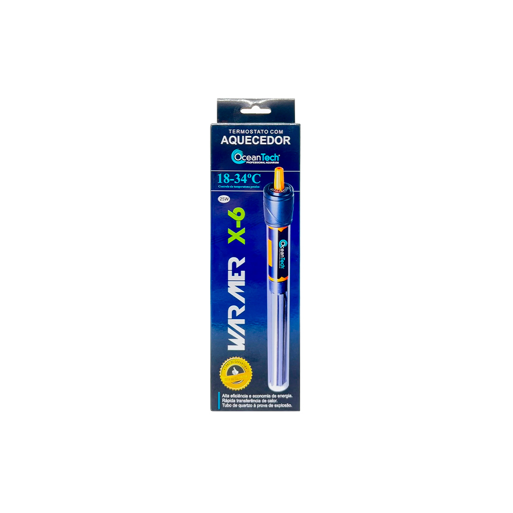 Termostato X-6 Oceantech 25W com Aquecedor