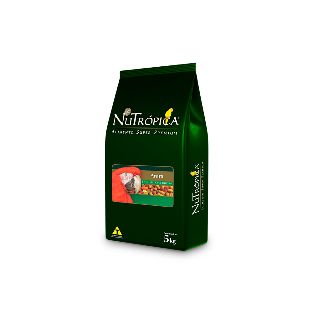 Ração Nutrópica para Arara Sabor Frutas 5 kg