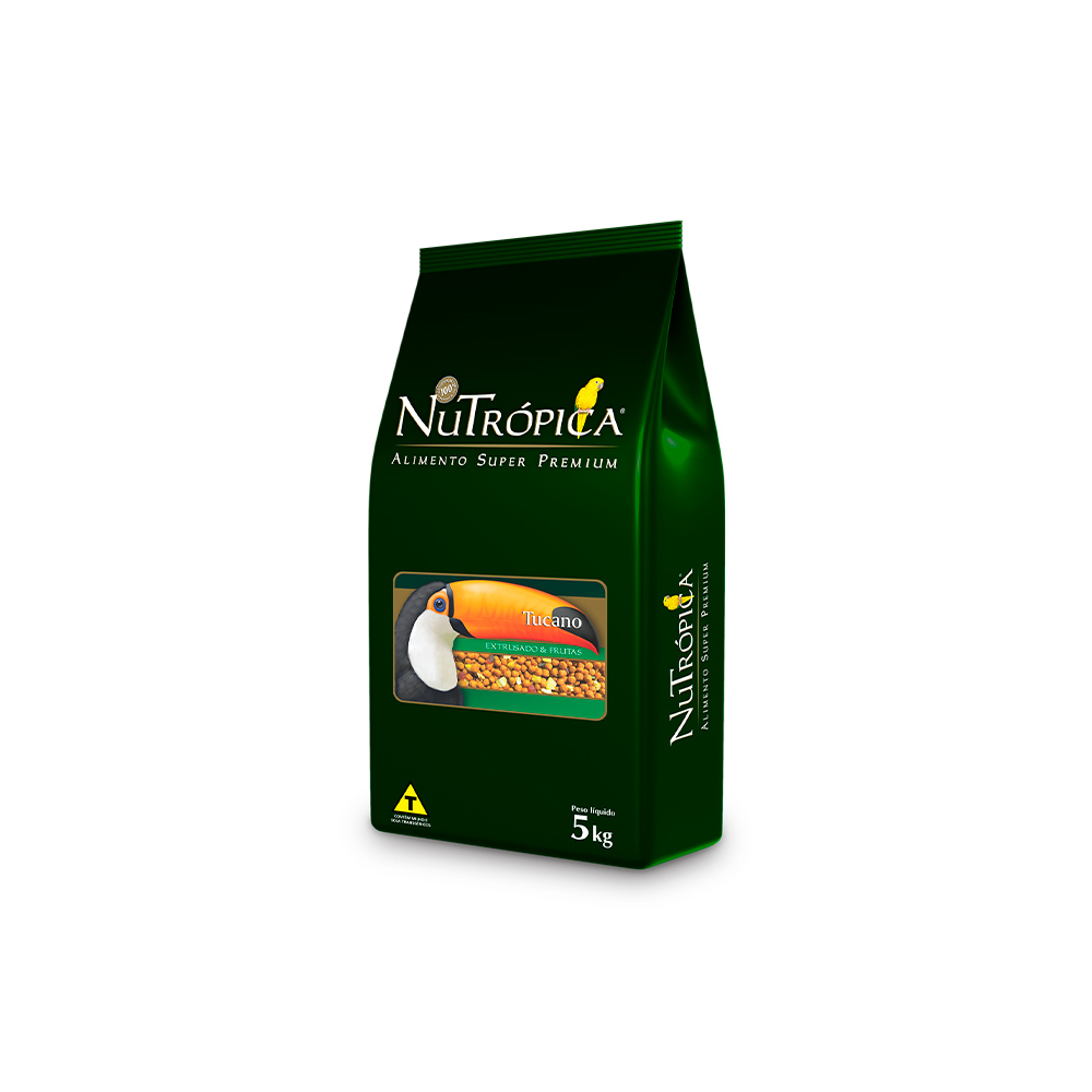 Ração Nutrópica para Tucano Sabor Frutas