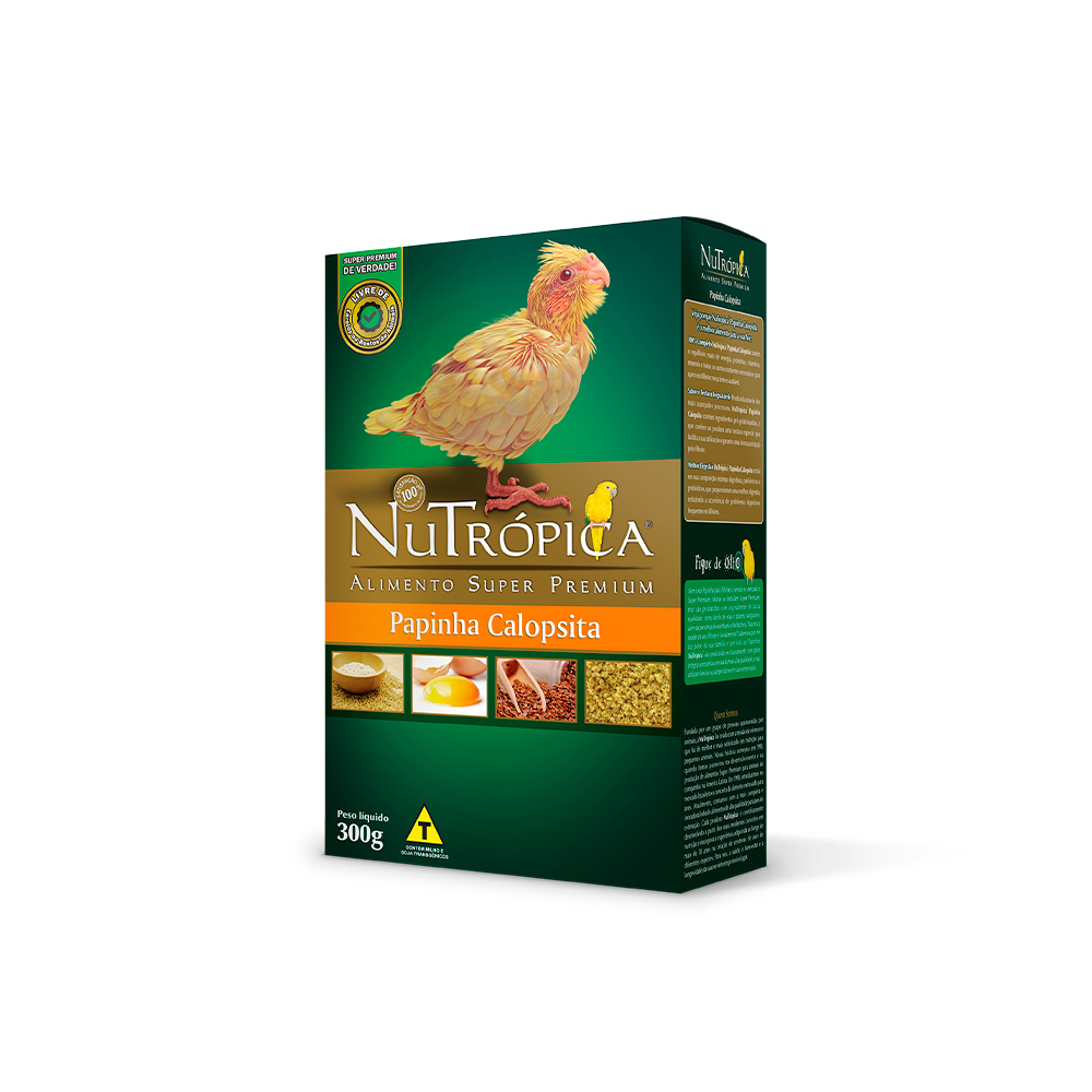 Ração Nutrópica Papinha para Calopsita - 300g
