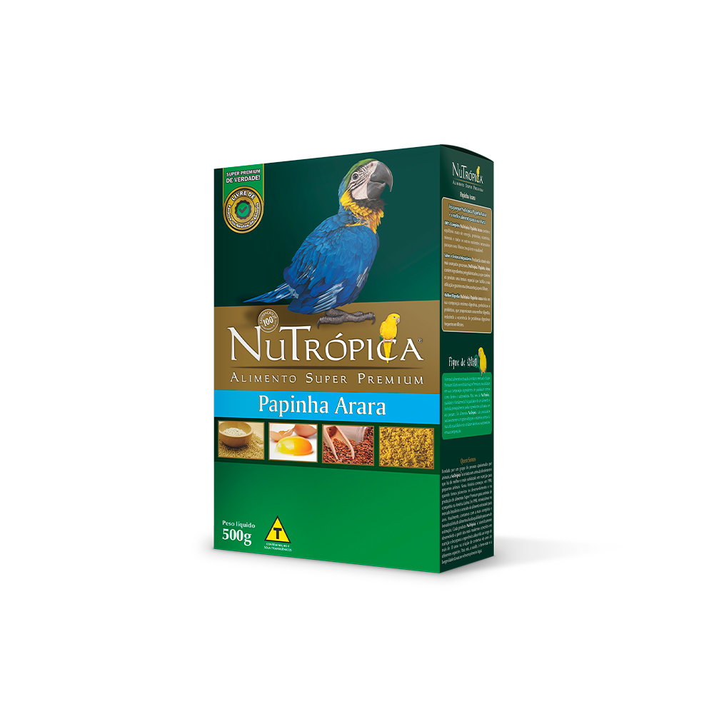 Ração Nutrópica Papinha para Arara - 500g