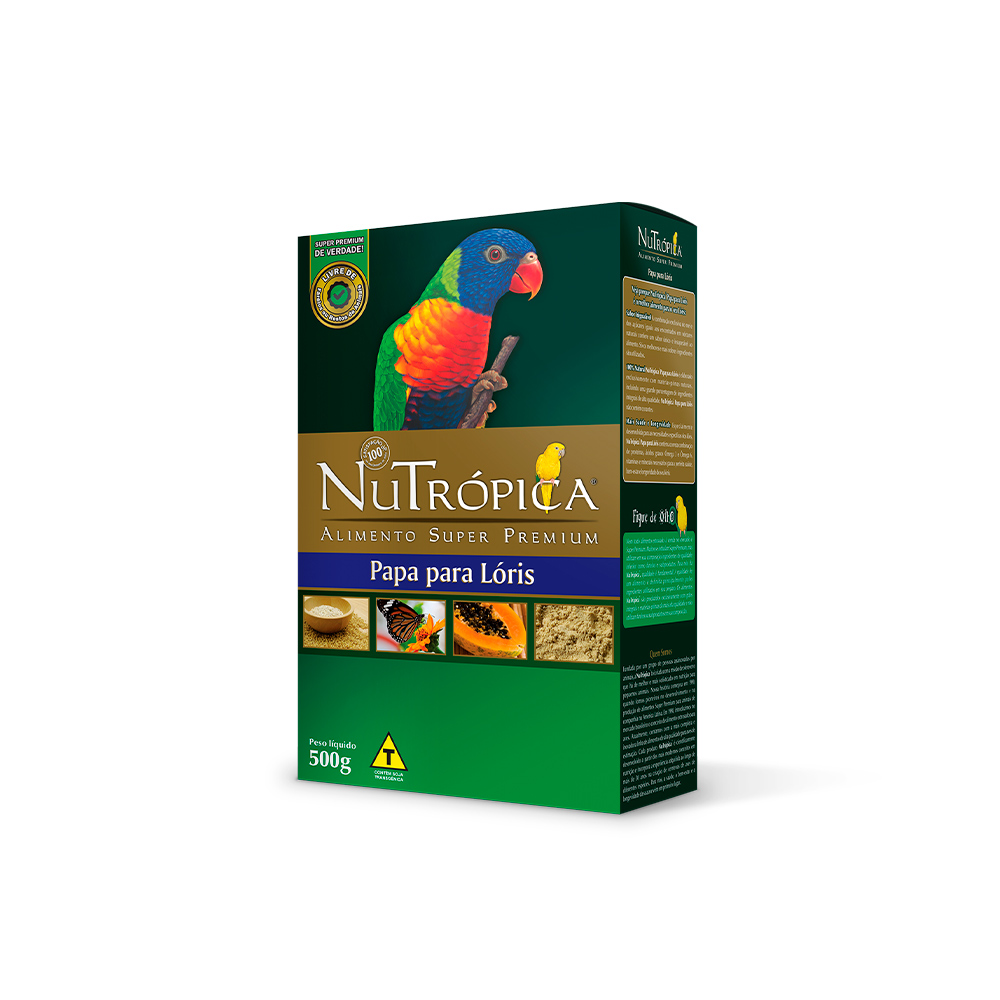 Ração Nutrópica Papa para Lóris