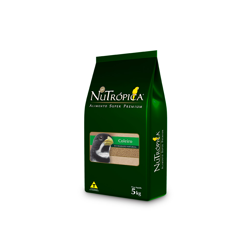 Ração Nutrópica Extrusada Natural para Coleiro