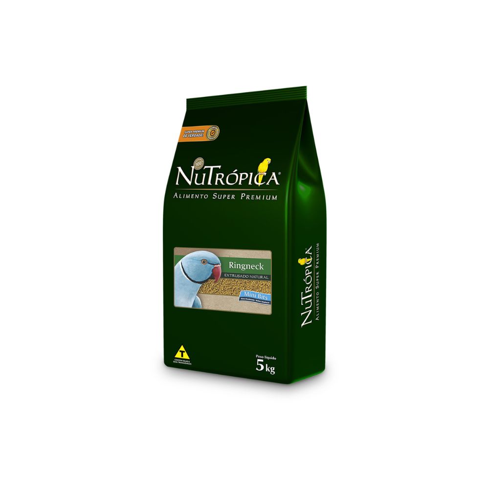 Ração NuTrópica Extrusado Natural Mini Bits para Ringneck