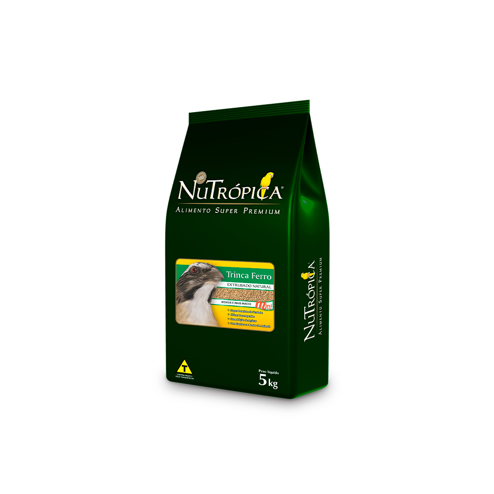 Ração Nutrópica Extrusado Natural Mini Bits para Trinca Ferro Ração Nutrópica Extrusado Natural Mini Bits para Trinca Ferro