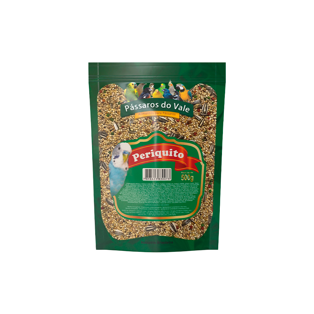 Alimento Pássaro do Vale Periquito