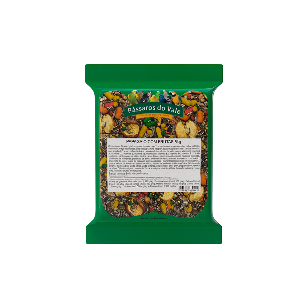 Alimento Pássaro do Vale Papagaio