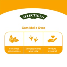 Bastão de Sementes Selections For Pets Sem Corantes para Calopsitas