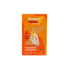 Alimento Extrusado Protein Z para Calopsitas e Periquitos 400 g