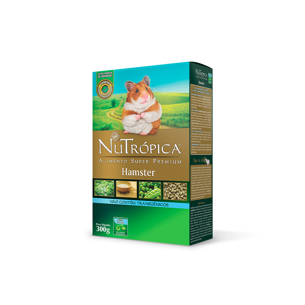 Ração Nutrópica Natural para Hamster - 300g
