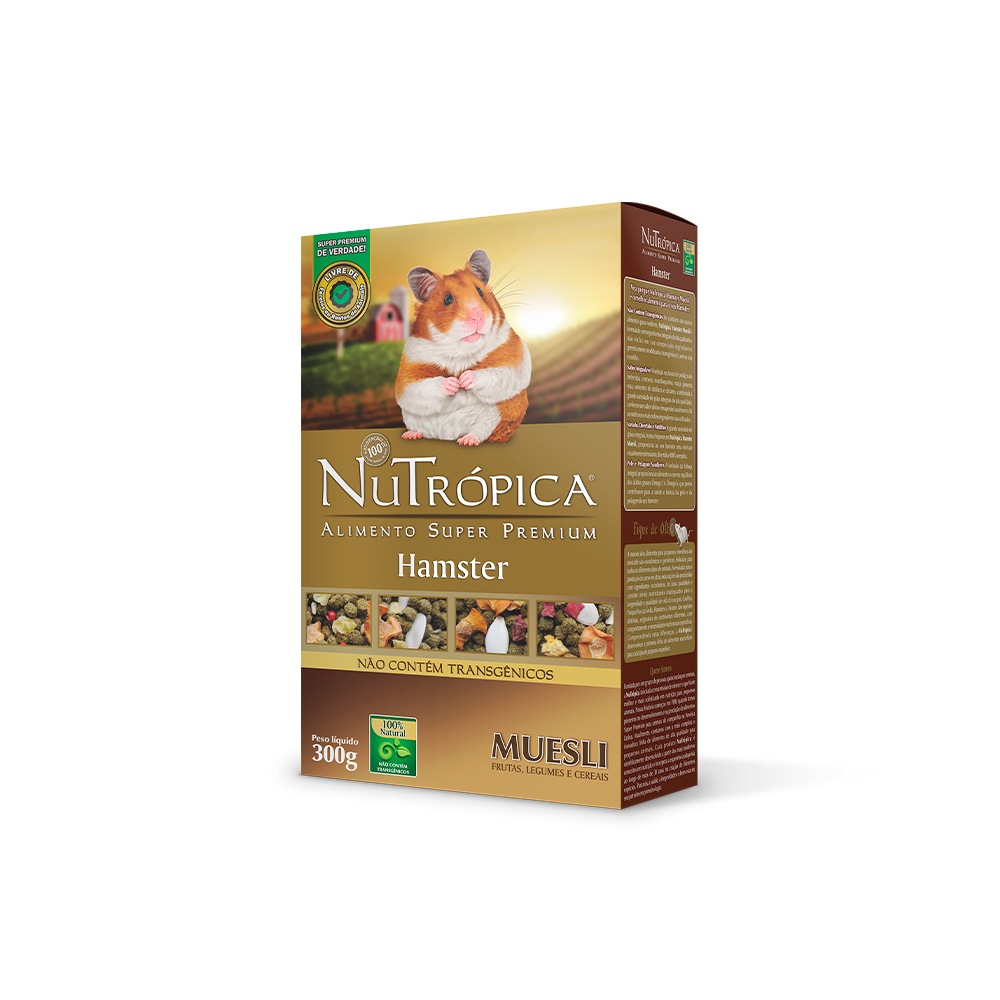 Ração Nutrópica para Hamster Muesli - 300g