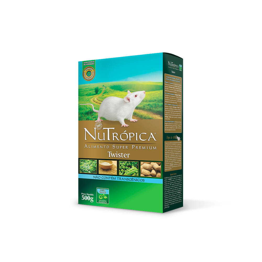 Ração Nutrópica Twister para Roedores
