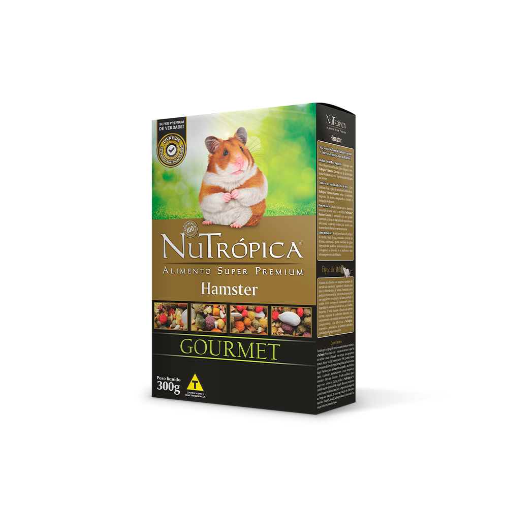 Ração Nutrópica Gourmet para Hamster - 300g