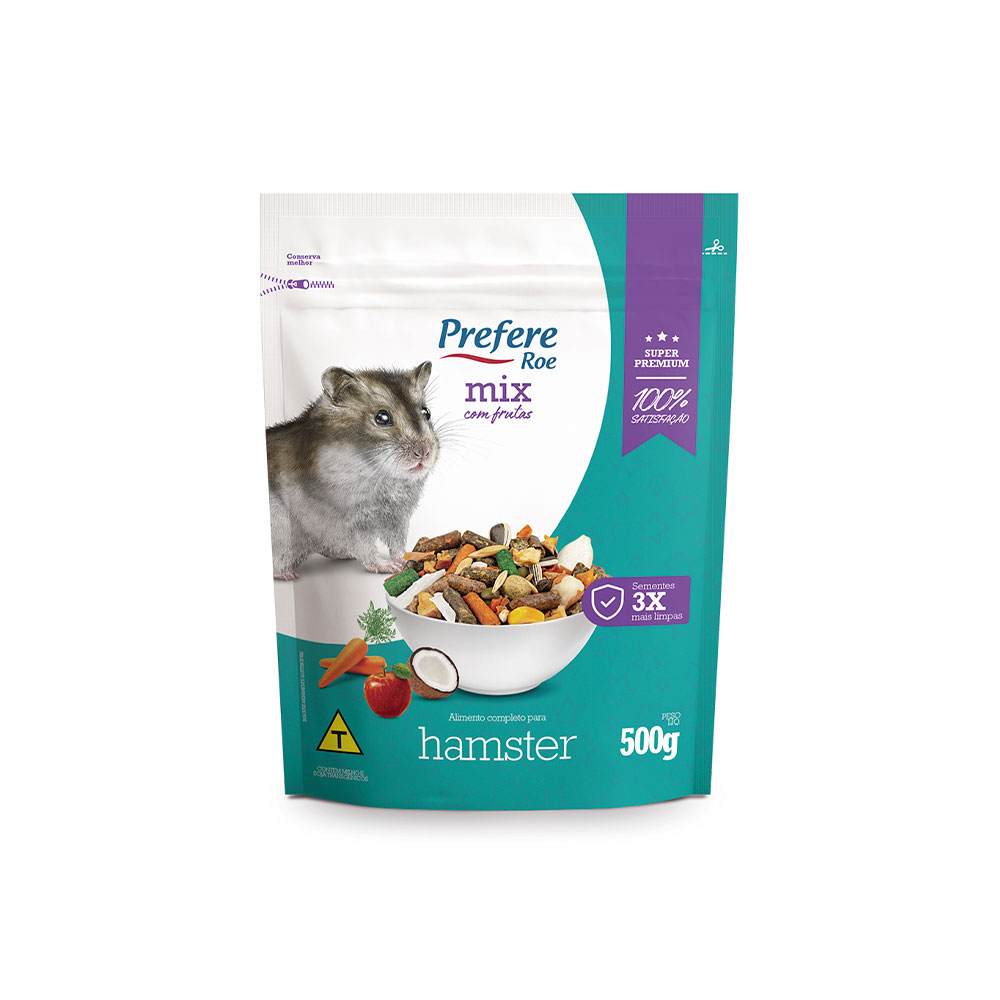 Alimento para Roedores Prefere Mix Hamster 500g