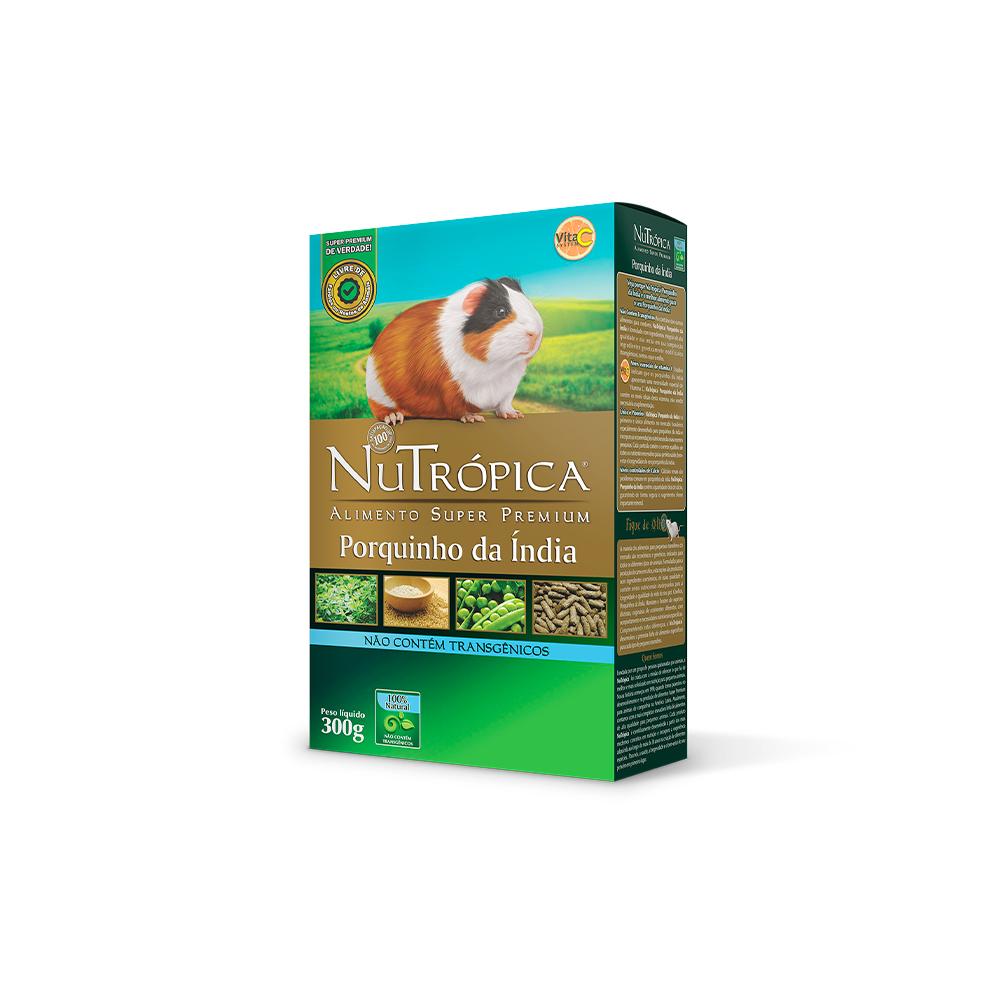 Alimento Nutrópica Porquinho da Índia