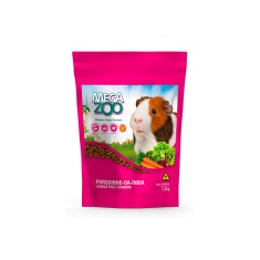 Ração Extrusada Megazoo para Porquinho da Índia - 1,2 kg
