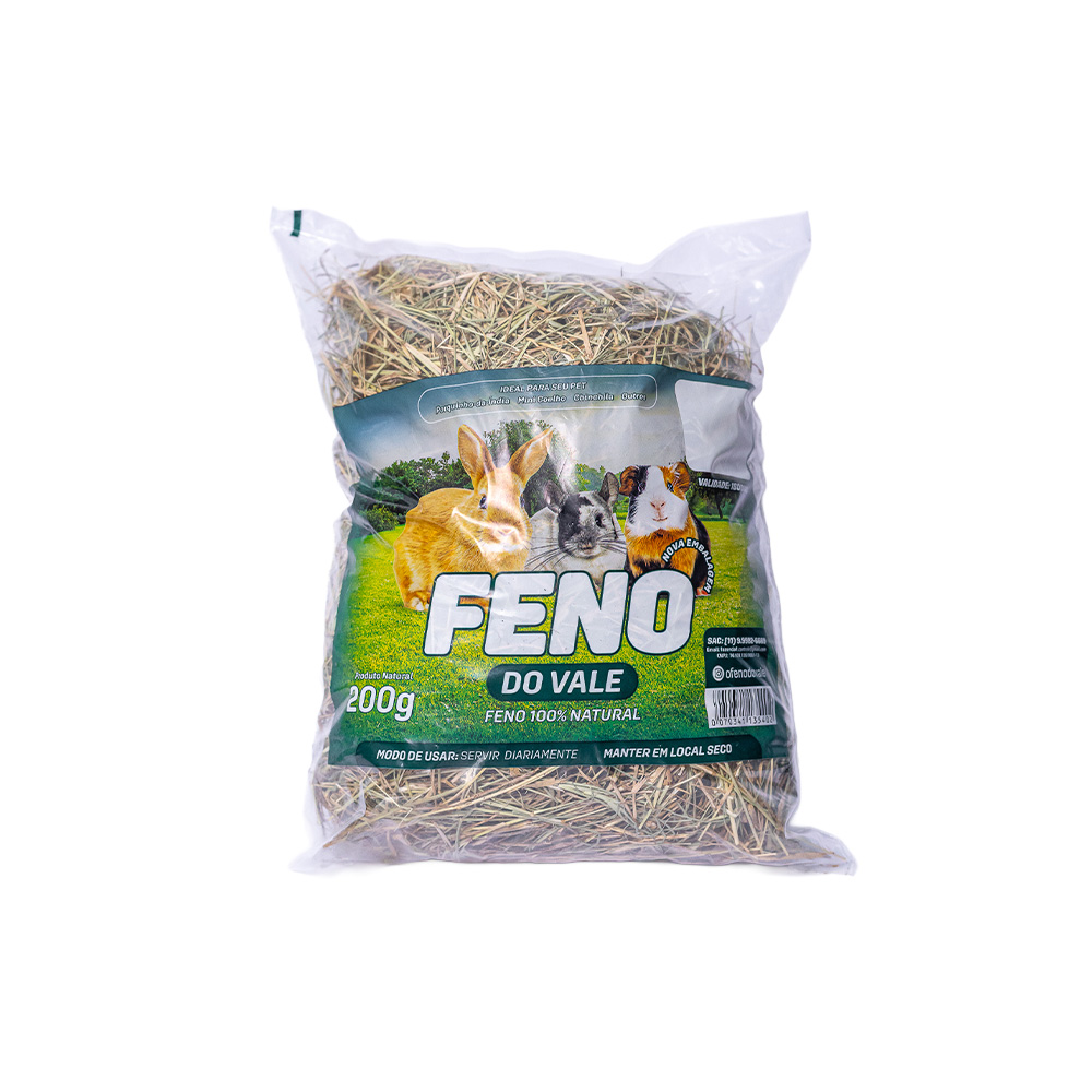 Alimento Feno do Vale para Roedores