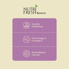 Alimento Nutrifresh Natural para Hamster e Gerbil Sabor Frutas, Legumes e Sementes 300 g