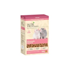 Alimento Extrusado Nutrifresh Natural para Twister, Camundongo e Topolino 300 g