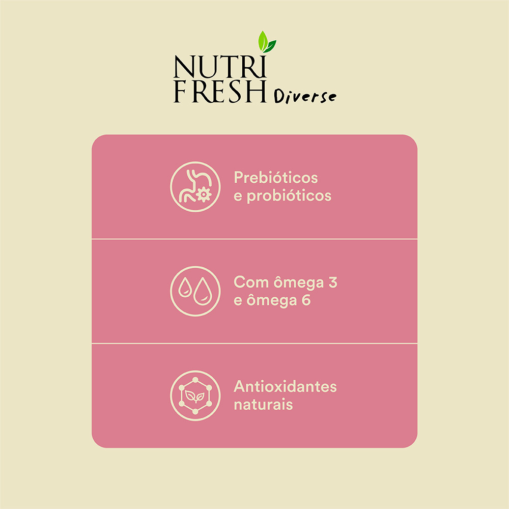 Alimento Extrusado Nutrifresh Natural para Twister, Camundongo e Topolino 300 g