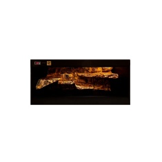 Terrário Moveleiro Pets Premium Preto Bivolt para Gecko, Pogona e Serpente