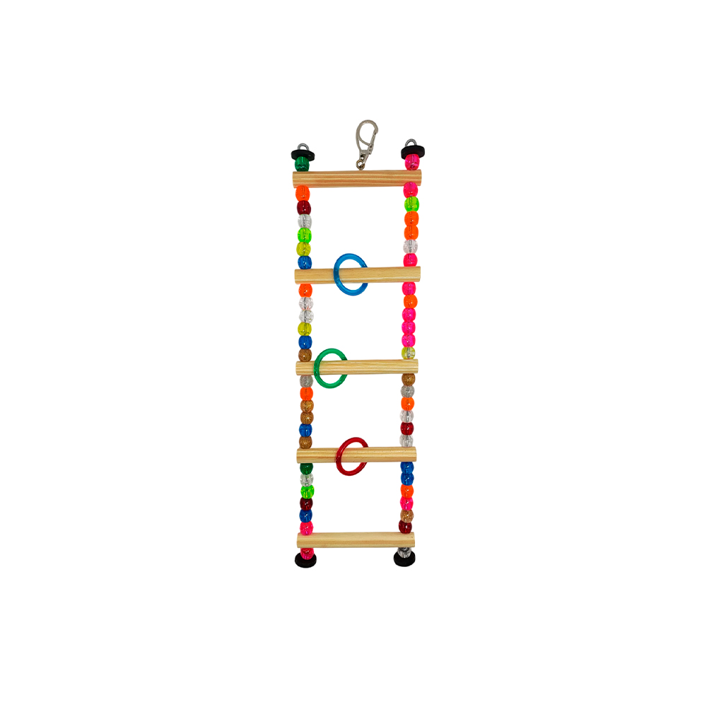 Brinquedo Animalissimo Escada com Miçangas para Calopsita