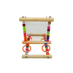 Brinquedo Animalissimo com Poleiro e Espelho para Pássaros