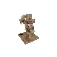 Brinquedo Moveleiro Pets Torre de Madeira para Roedores