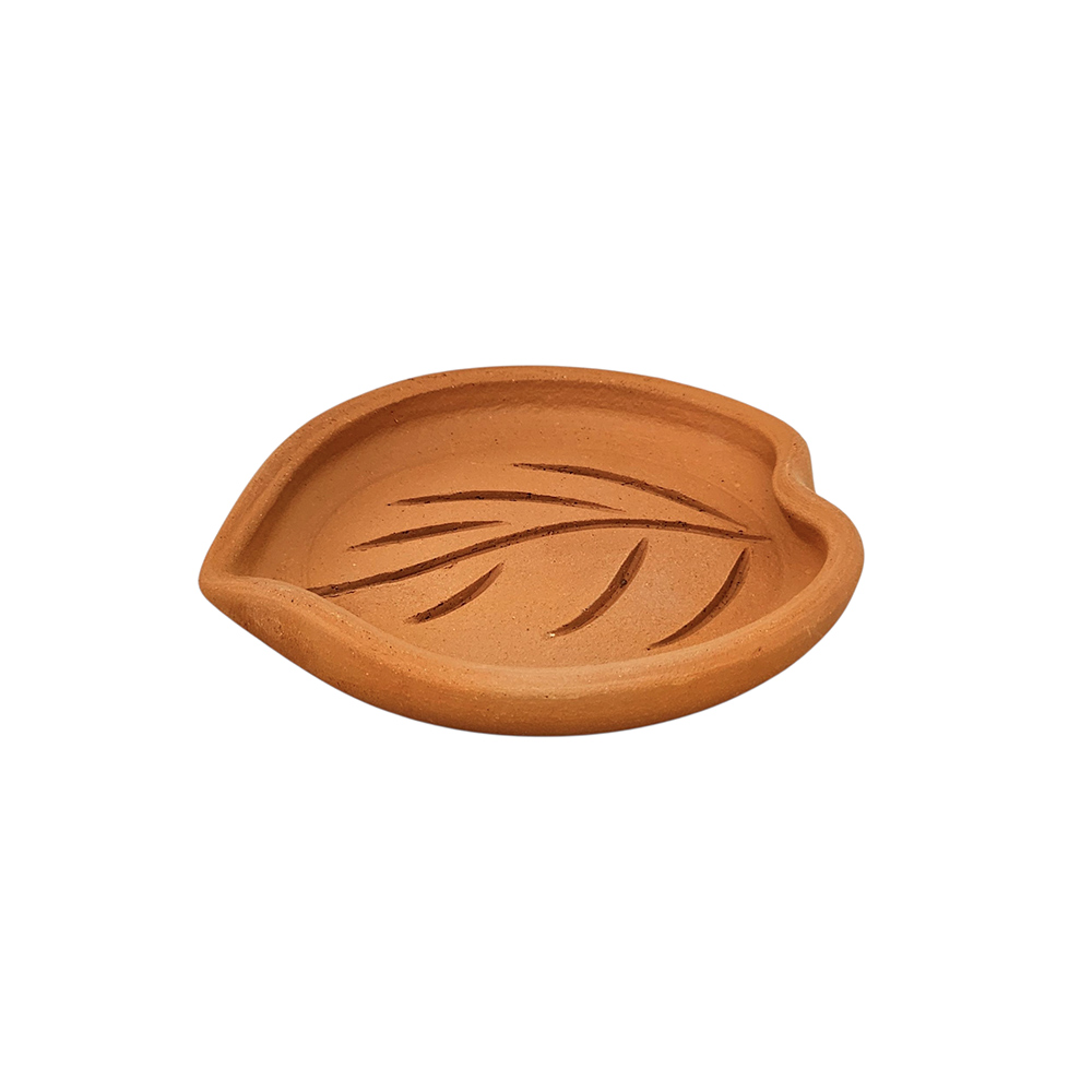 Comedouro Boa Nova TerraCota Folha para Roedores