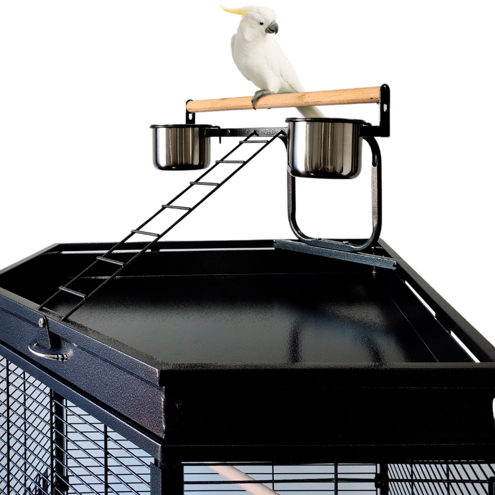 Viveiro Chalesco Canto Plus para Pássaros Grandes