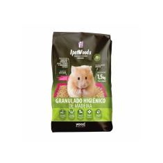 Granulado Higiênico Ipet Wods Madeira para Roedores