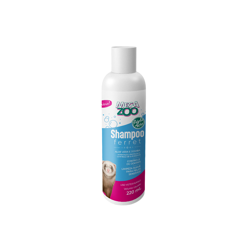 Shampoo Megazoo Care para Ferrets 220 ml