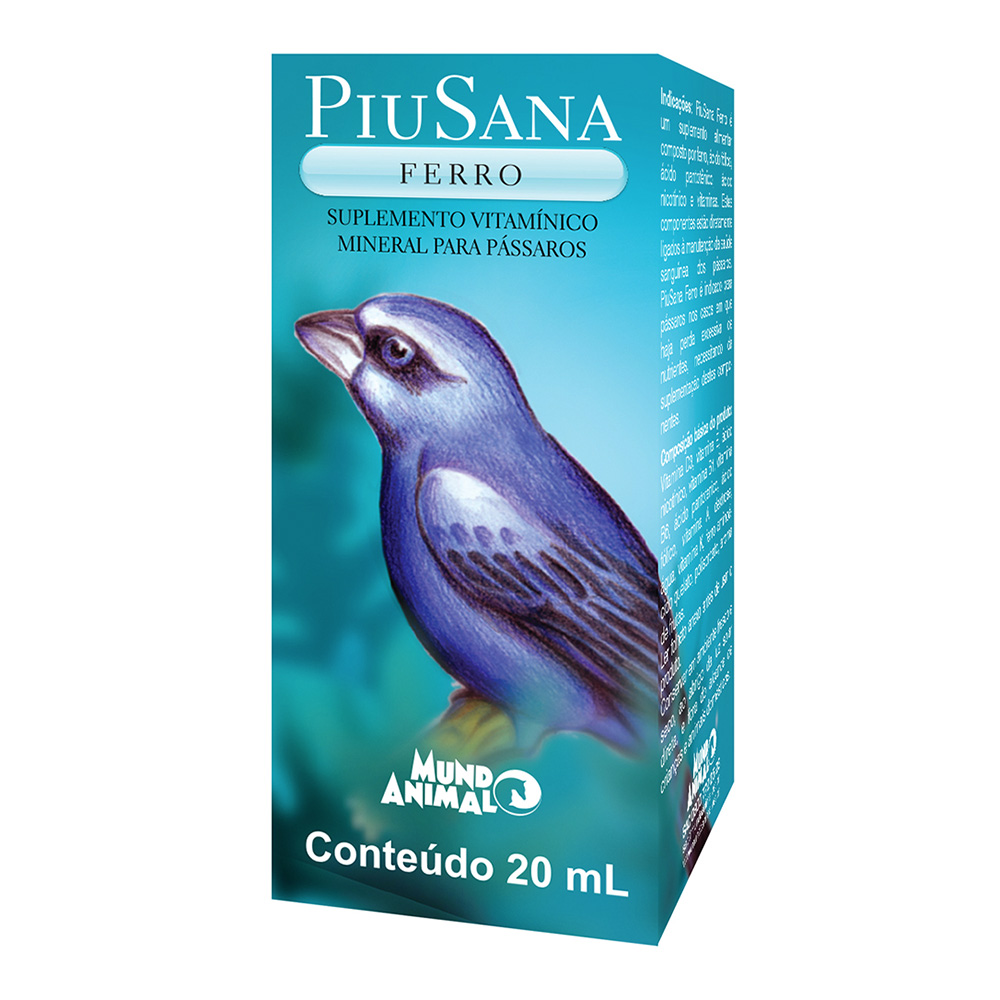 PiuSana Mundo Animal Ferro 20ml