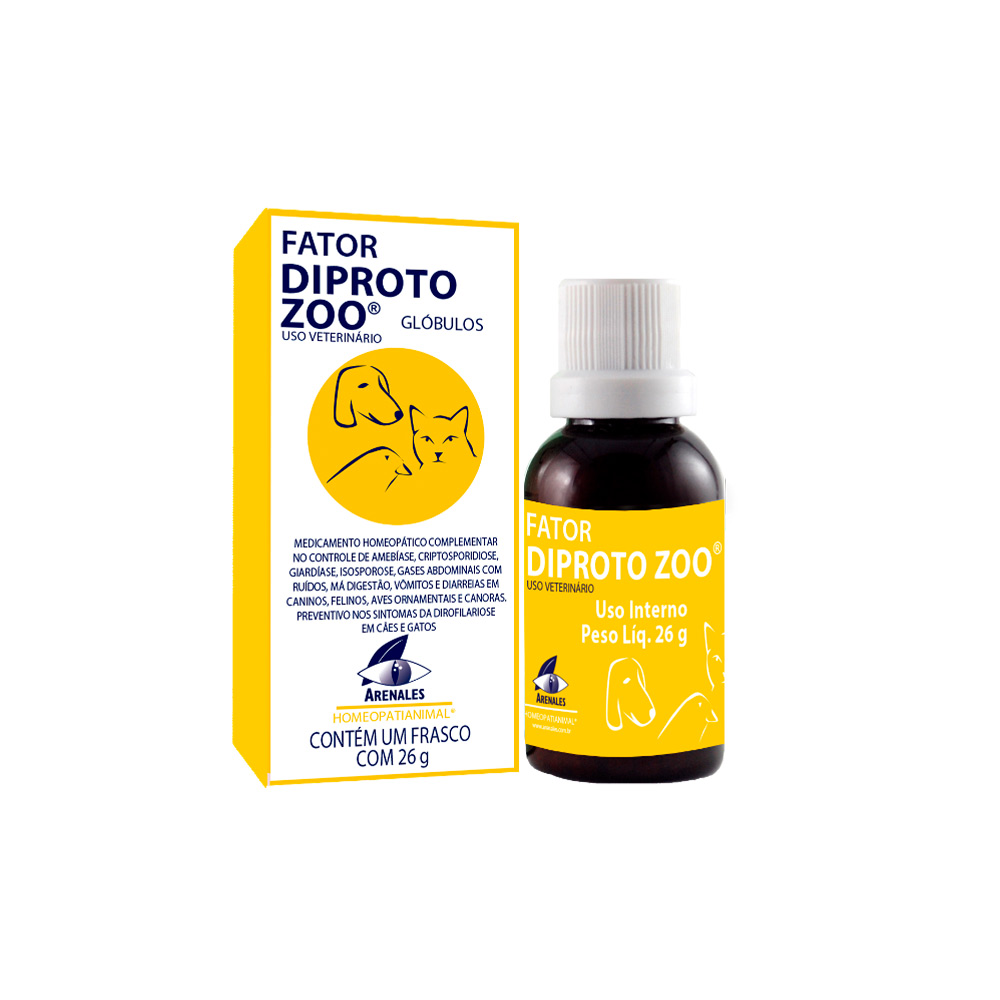 Diproto Zoo Medicamento Homeopático Arenales 26g