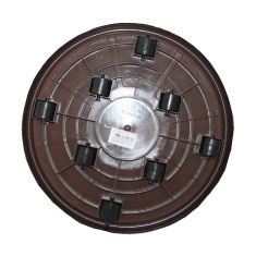 Prato com Rodas Okla Skate Tabaco para Jardim