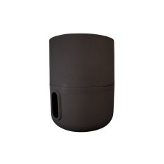 Vaso Decor Brota Urbi Basalto