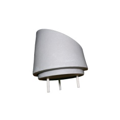 Vaso Decor Brota Copo de Leite Cimento