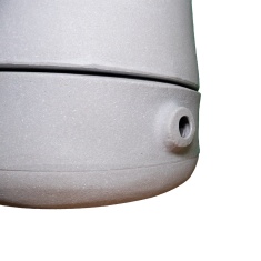Vaso Decor Brota Copo de Leite Cimento