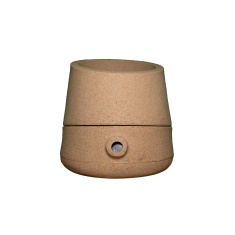 Vaso Decor Brota Copo de Leite Areia