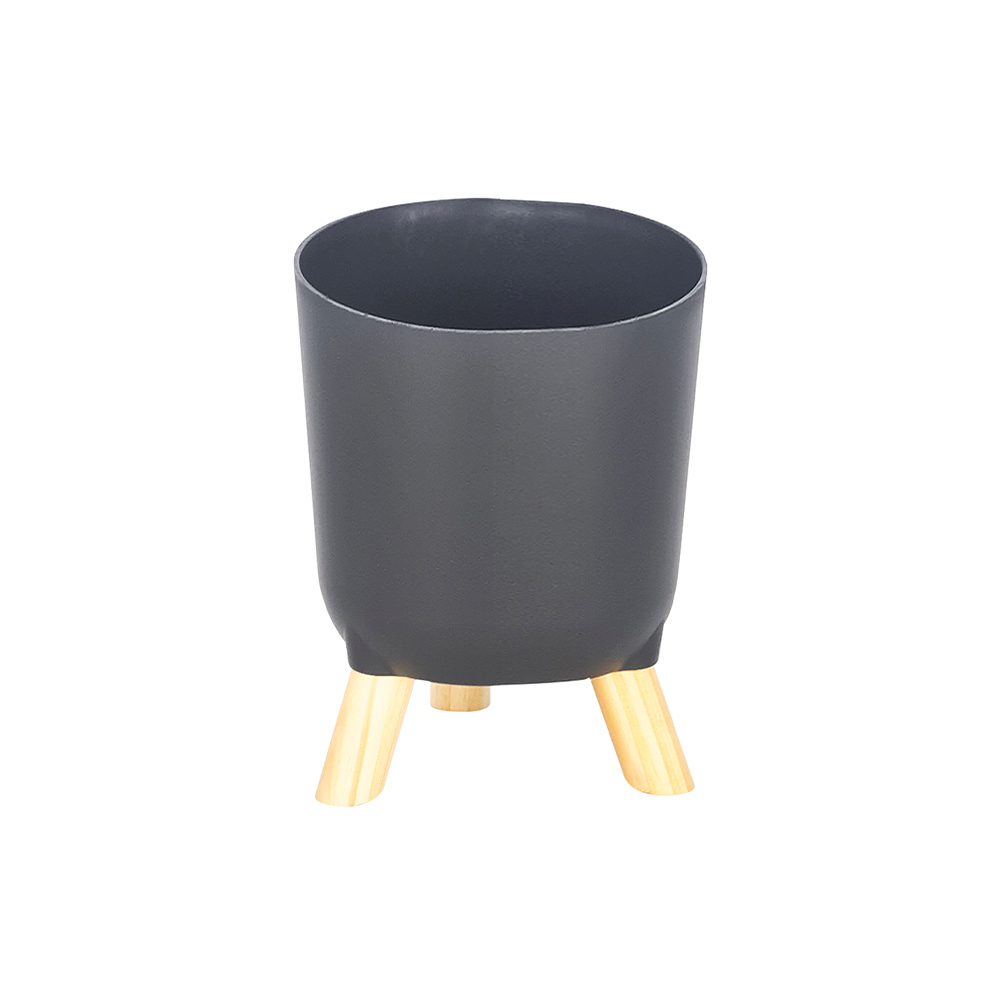 Cachepô All Garden Boho Preto