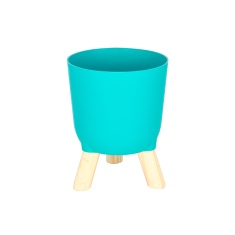 Cachepô All Garden Boho Verde Retrô
